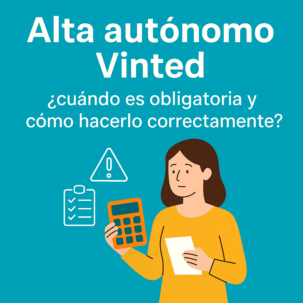 Alta autónomo Vinted